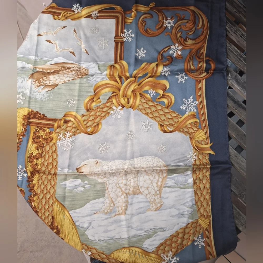 Salvatore Ferragamo | Winter, Silk Scarf